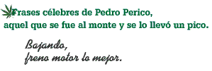 pedro perico lo quiere todo rico, rico...